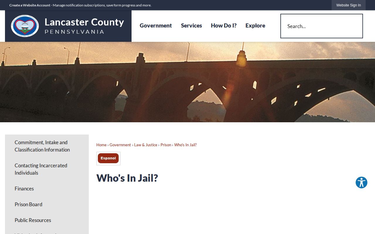 Lancaster County 24-hour release locator explanation
